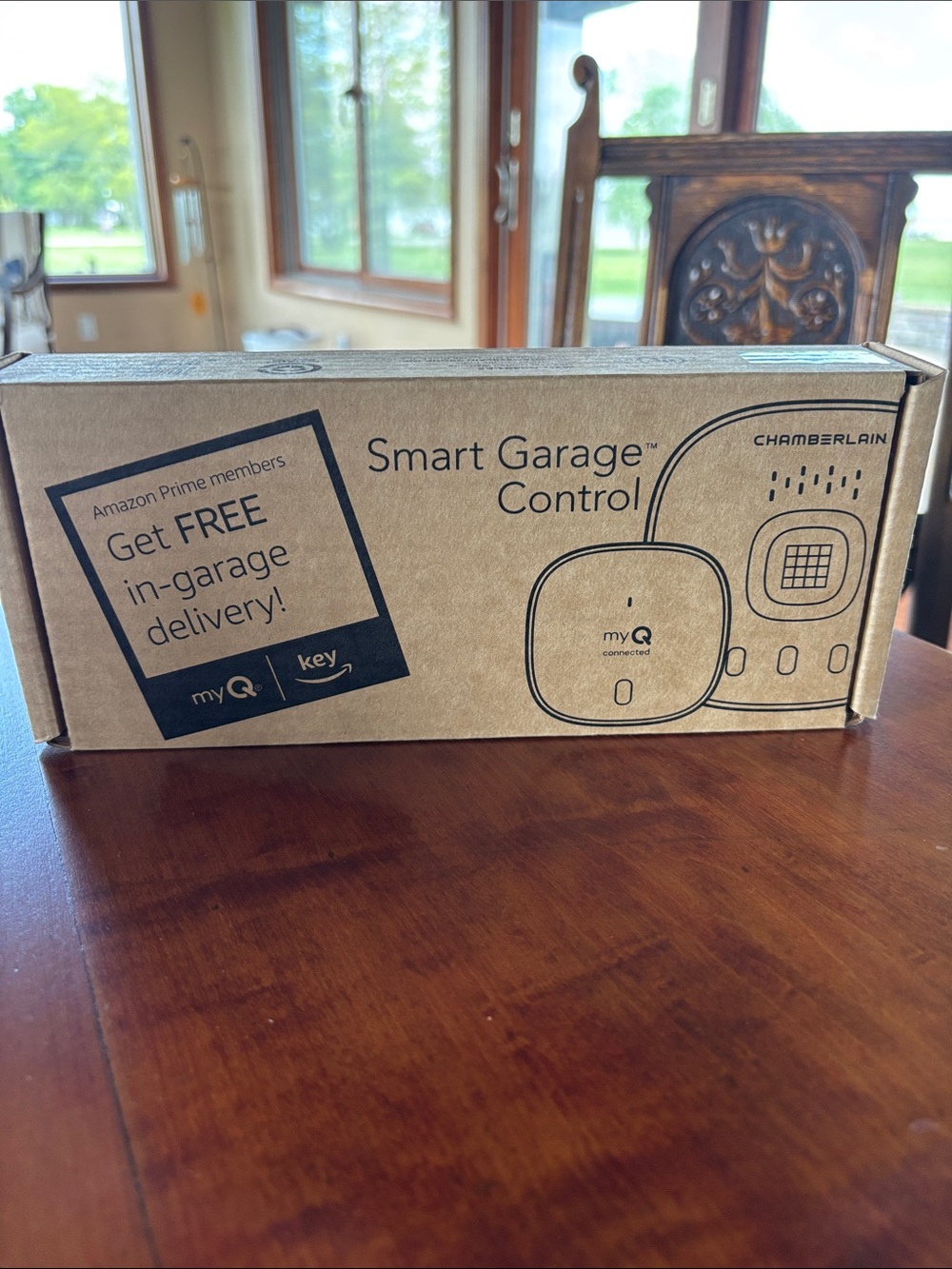 Chamberlain myQ Smart Garage hub and controller.